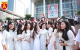 Những hình ảnh đẹp về lễ khai giảng năm học mới tại Hà Nội